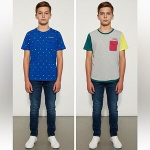 002 COMBO: Assorted t shirt size M 10-12